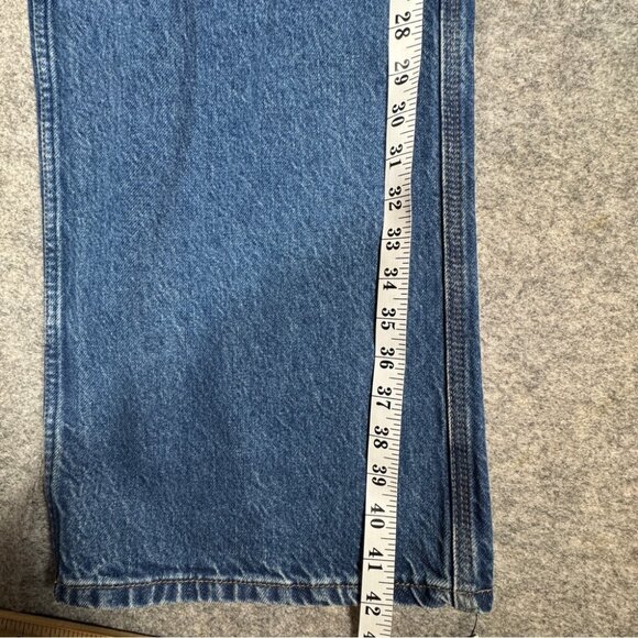 Reformation Diego Mid Rise Baggy Utility Carpenters Jeans Size 29 Revolve Anthro - Picture 11 of 16